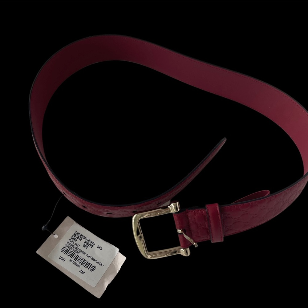 Brand New Gucci Red Belt!
